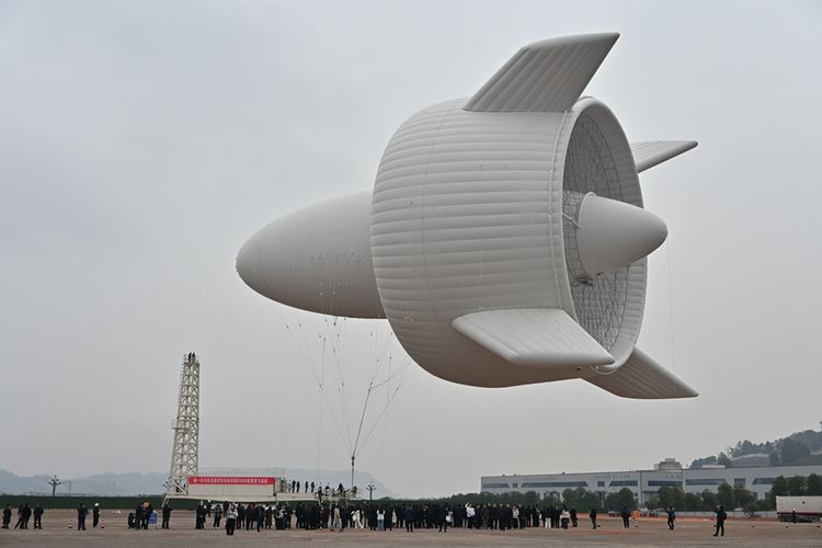 China Hasilkan Listrik Dari Turbin Angin Raksasa Di Udara