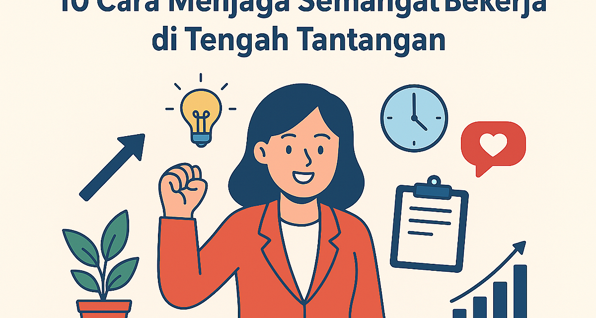 Cara Menjaga Motivasi Di Tengah Berbagai Tantangan